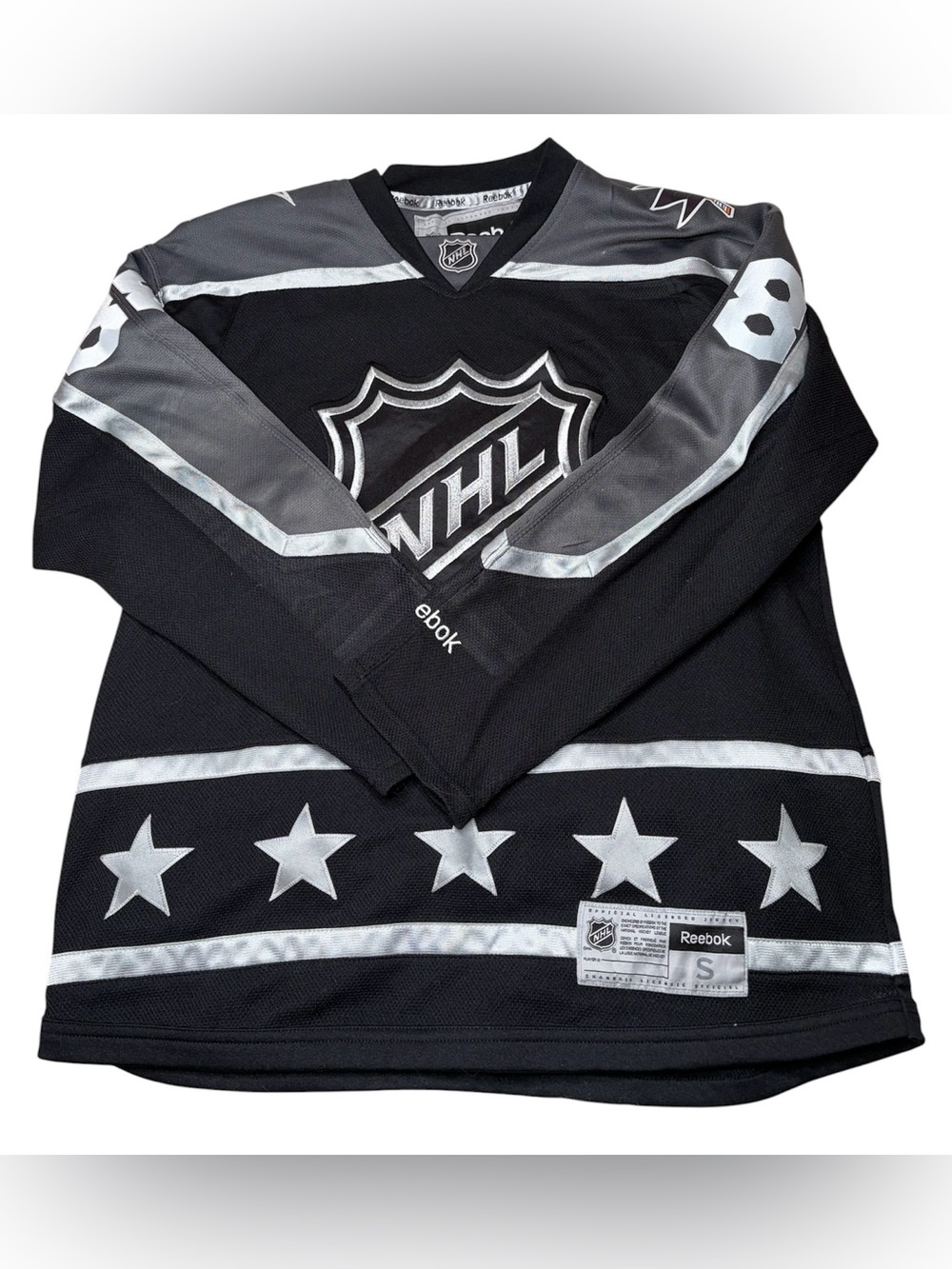 🏒🦈Reebok 2017 NHL All-Star Jersey Brent Burns San Jose Sharks Pacific Division